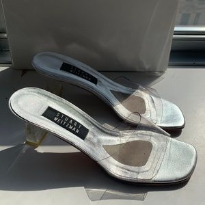 Stuart Weitzman Mules Sz 8